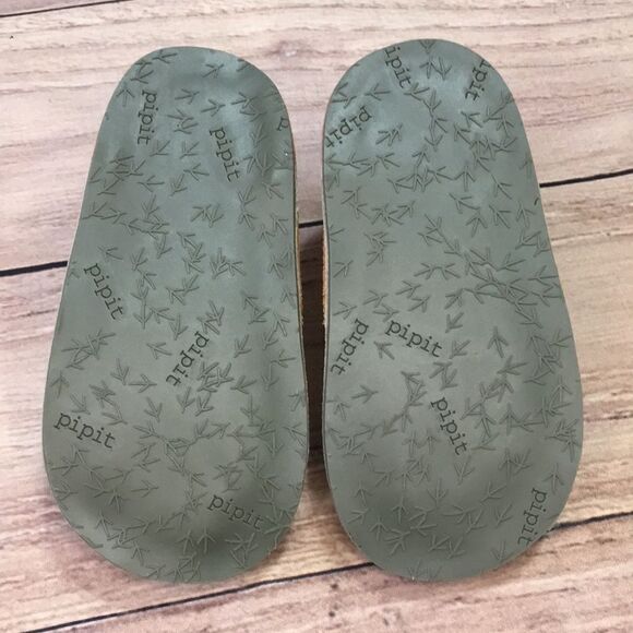 NIB Pipit Toddler Suede Shoes - Jack - Brown Stone Size 7 NIB - Picture 7 of 8